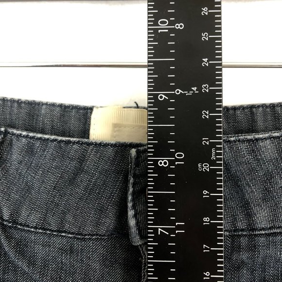 Ci Sono Cavalini Girl's Size Large Blue Cotton Blend Zip Fly Casual Shorts - Picture 5 of 11